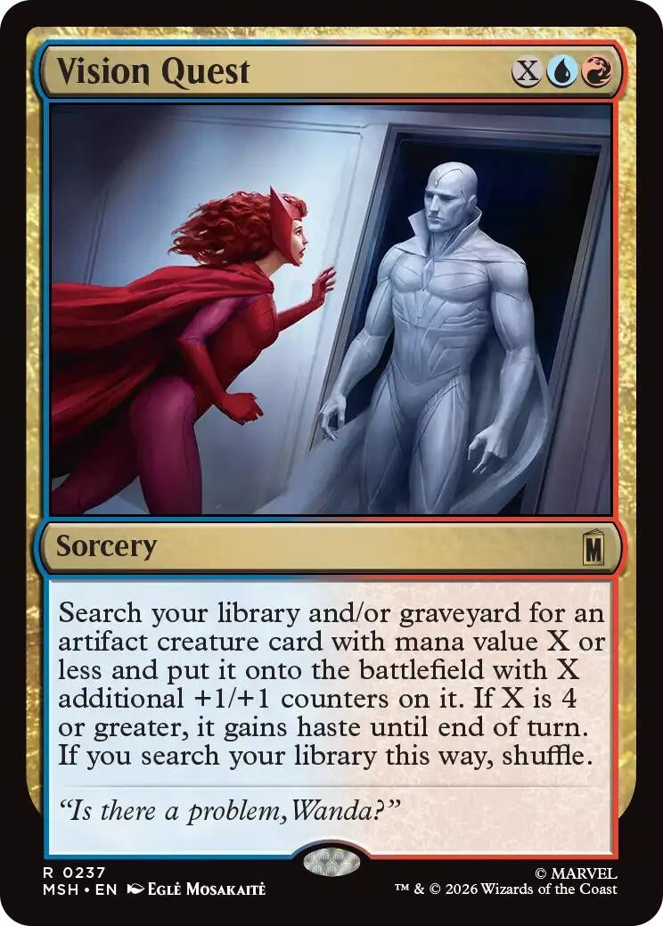 Image for Vision Quest [237] - Magic: The Gathering