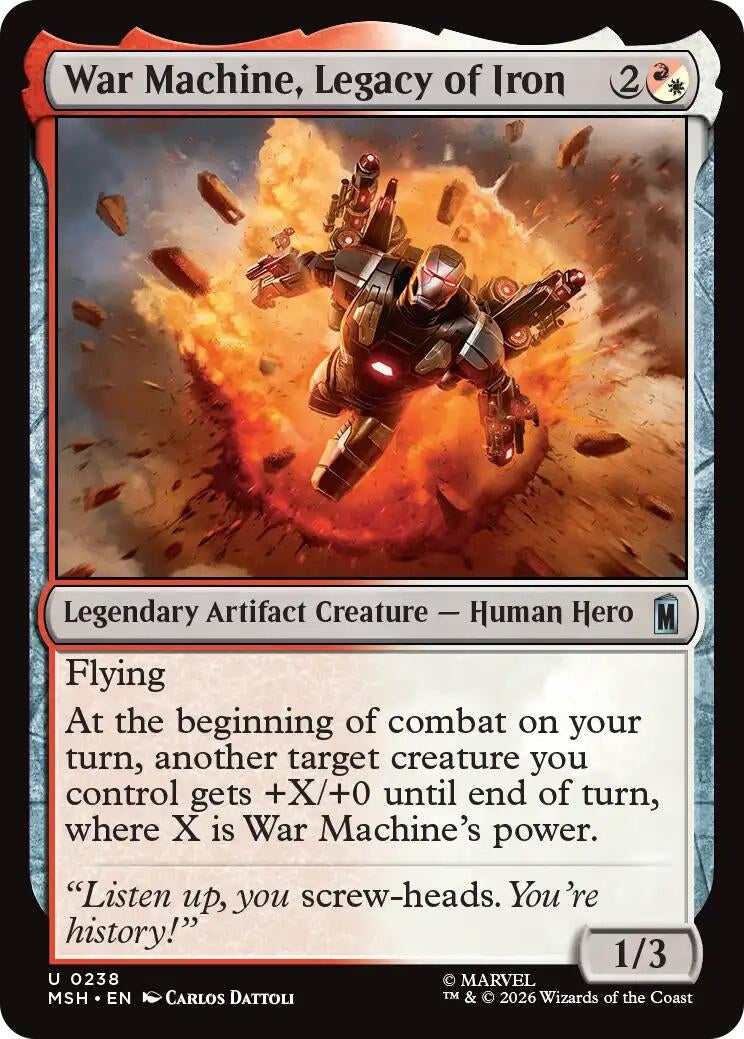 Image for War Machine, Legacy of Iron [238] - Magic: The Gathering