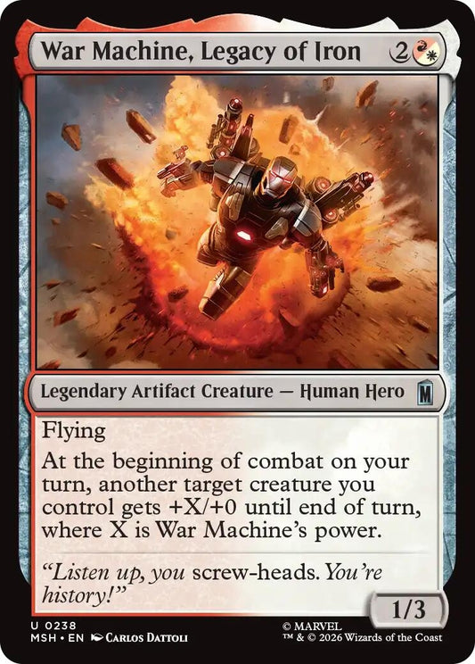 Image for War Machine, Legacy of Iron [238] - Magic: The Gathering