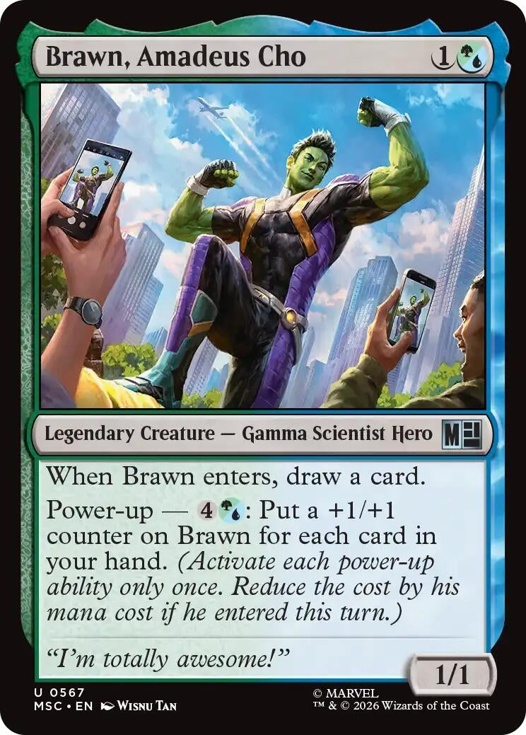 Image for Brawn, Amadeus Cho [567] - Magic: The Gathering
