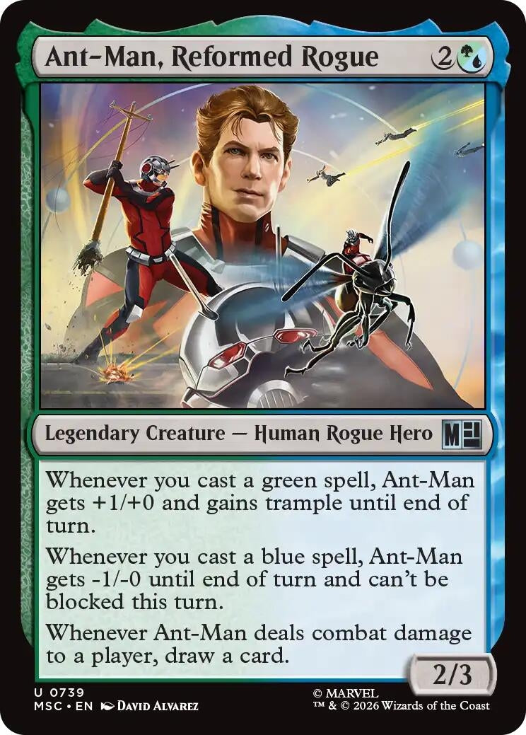 Image for Ant-Man, Reformed Rogue [739] - Magic: The Gathering