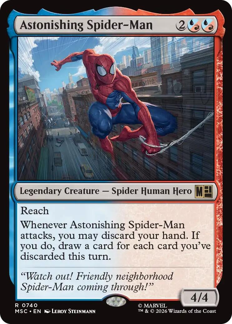 Image for Astonishing Spider-Man [740] - Magic: The Gathering