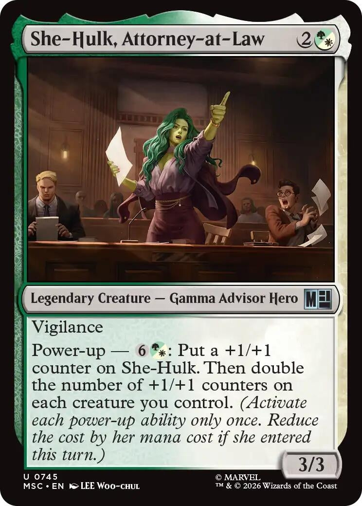 Image for She-Hulk, Attorney-at-Law [745] - Magic: The Gathering