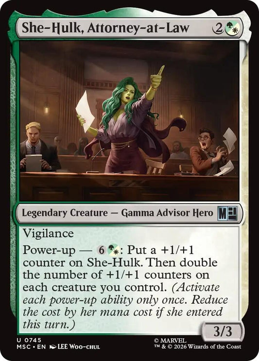 Image for She-Hulk, Attorney-at-Law [745] - Magic: The Gathering