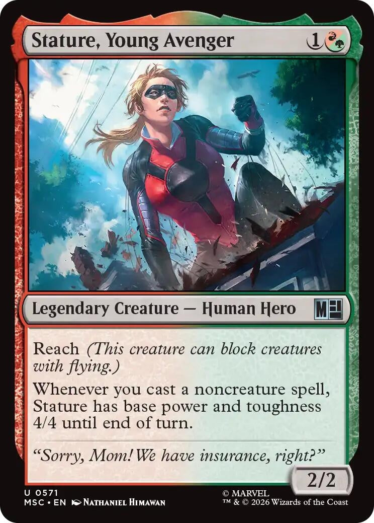 Image for Stature, Young Avenger [571] - Magic: The Gathering