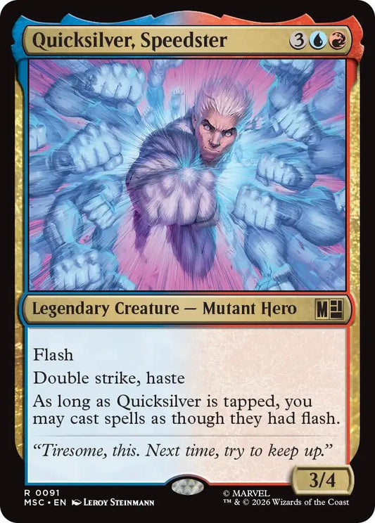 Image for Quicksilver, Speedster [91] - Magic: The Gathering