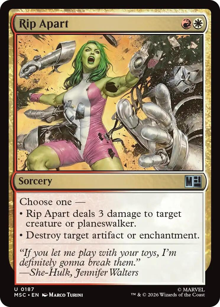 Image for Rip Apart [187] - Magic: The Gathering