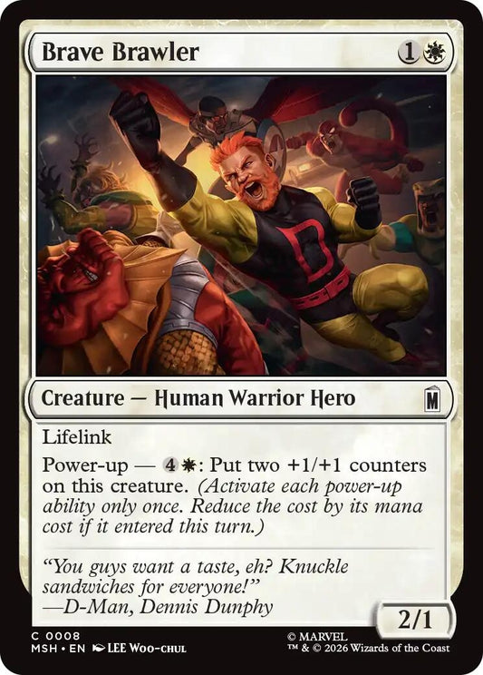 Image for Brave Brawler [8] - Magic: The Gathering