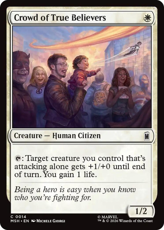 Image for Crowd of True Believers [14] - Magic: The Gathering