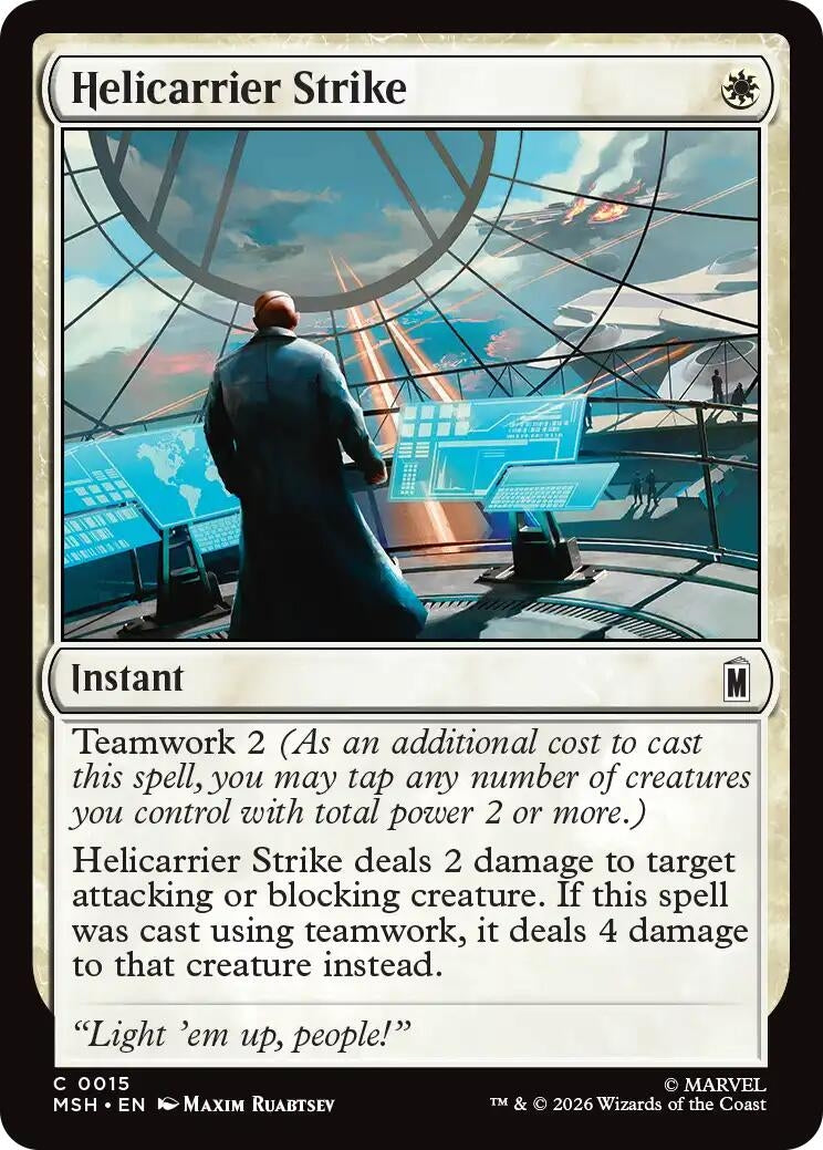 Image for Helicarrier Strike [15] - Magic: The Gathering