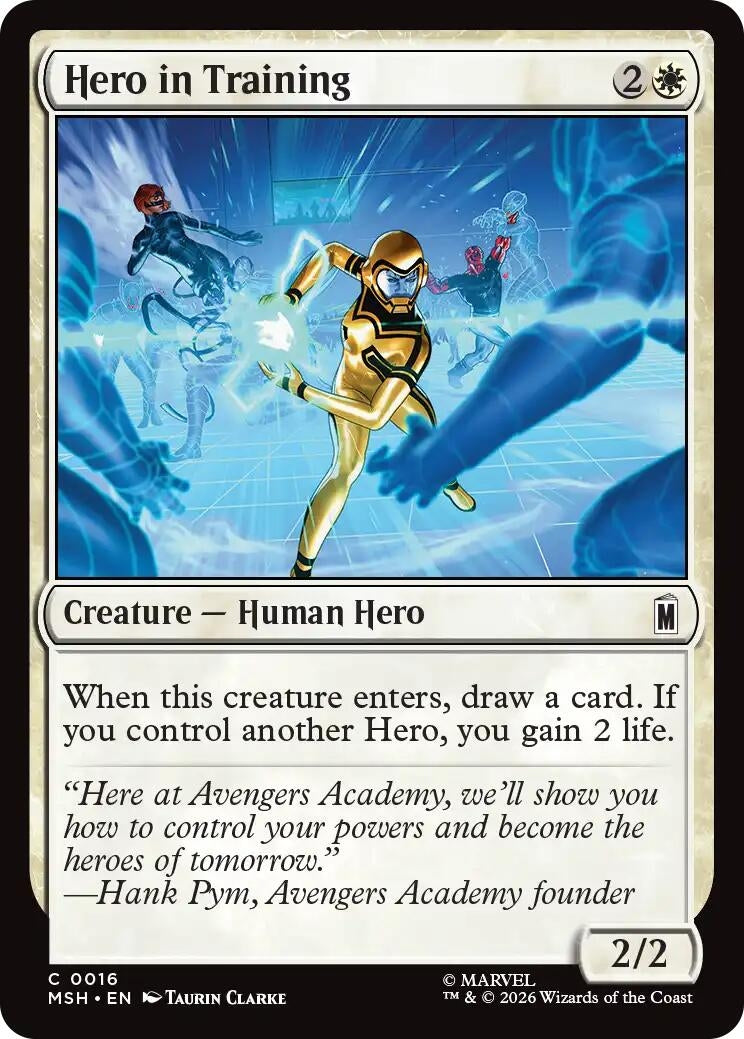 Image for Hero in Training [16] - Magic: The Gathering