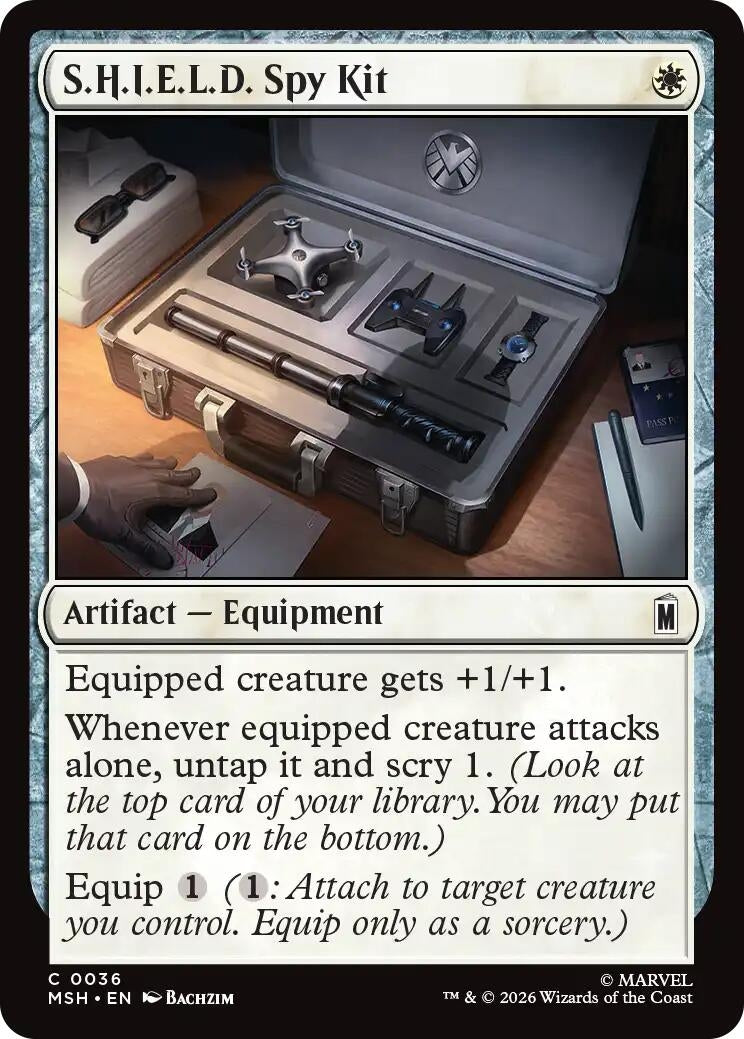 Image for S.H.I.E.L.D. Spy Kit [36] - Magic: The Gathering