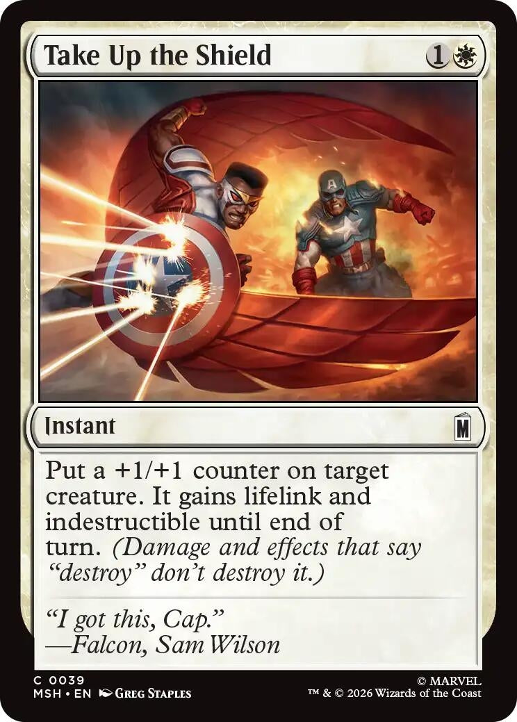 Image for Take Up the Shield [39] - Magic: The Gathering