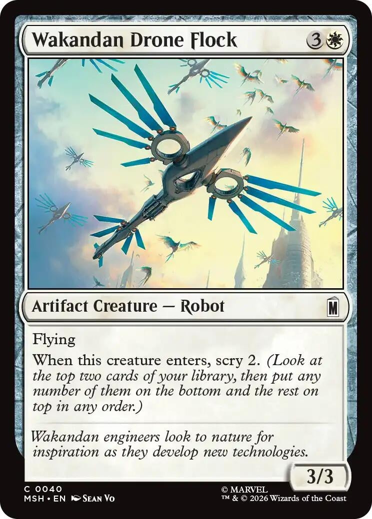 Image for Wakandan Drone Flock [40] - Magic: The Gathering