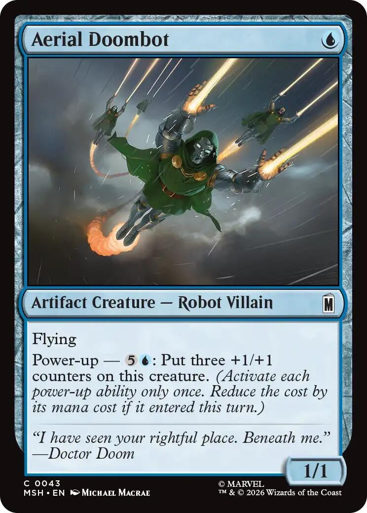 Image for Aerial Doombot [43] - Magic: The Gathering