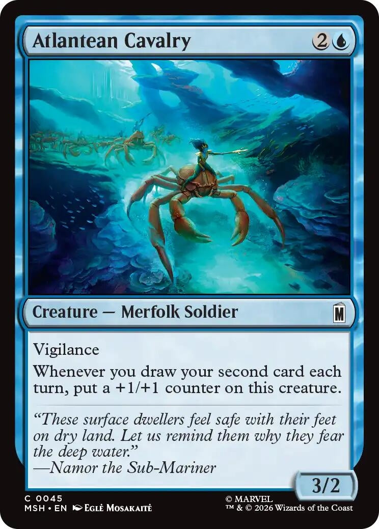 Image for Atlantean Cavalry [45] - Magic: The Gathering
