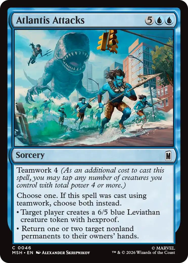 Image for Atlantis Attacks [46] - Magic: The Gathering