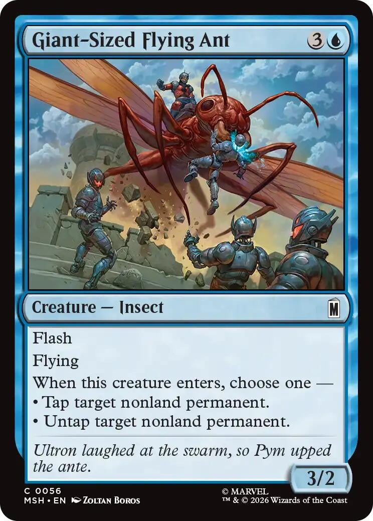 Image for Giant-Sized Flying Ant [56] - Magic: The Gathering