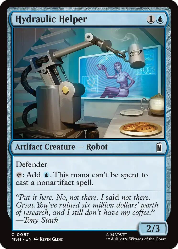 Image for Hydraulic Helper [57] - Magic: The Gathering
