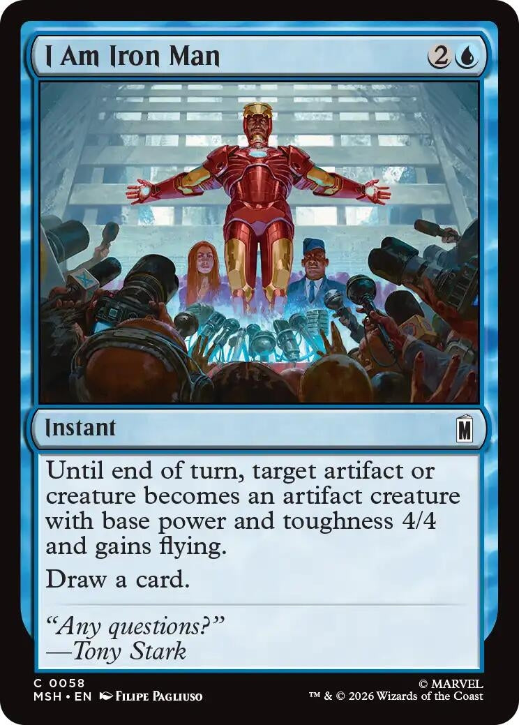 Image for I Am Iron Man [58] - Magic: The Gathering