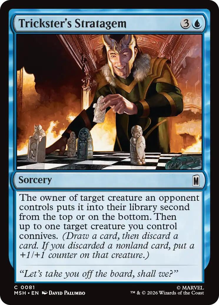 Image for Trickster's Stratagem [81] - Magic: The Gathering