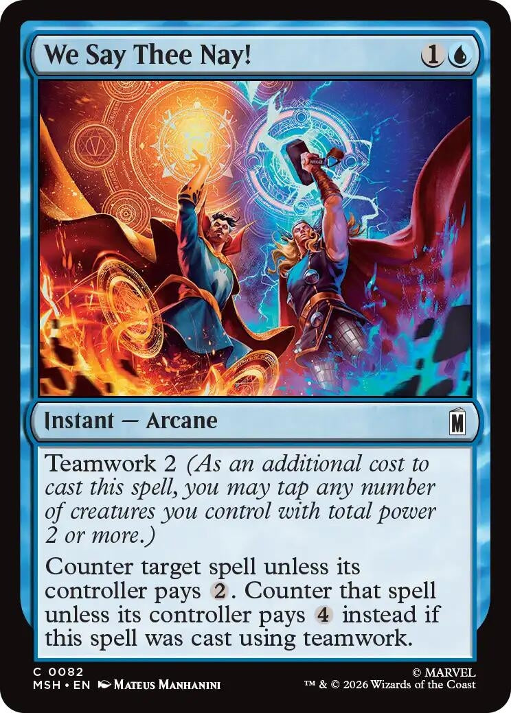 Image for We Say Thee Nay! [82] - Magic: The Gathering