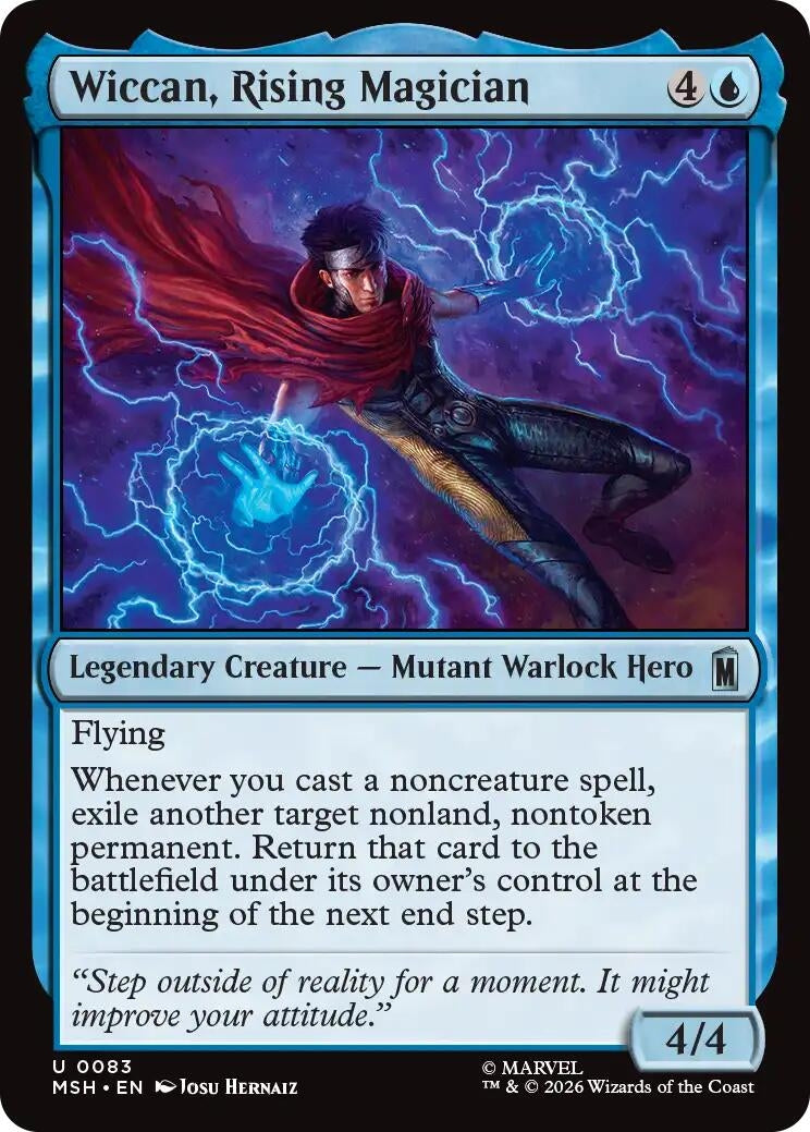 Image for Wiccan, Rising Magician [83] - Magic: The Gathering