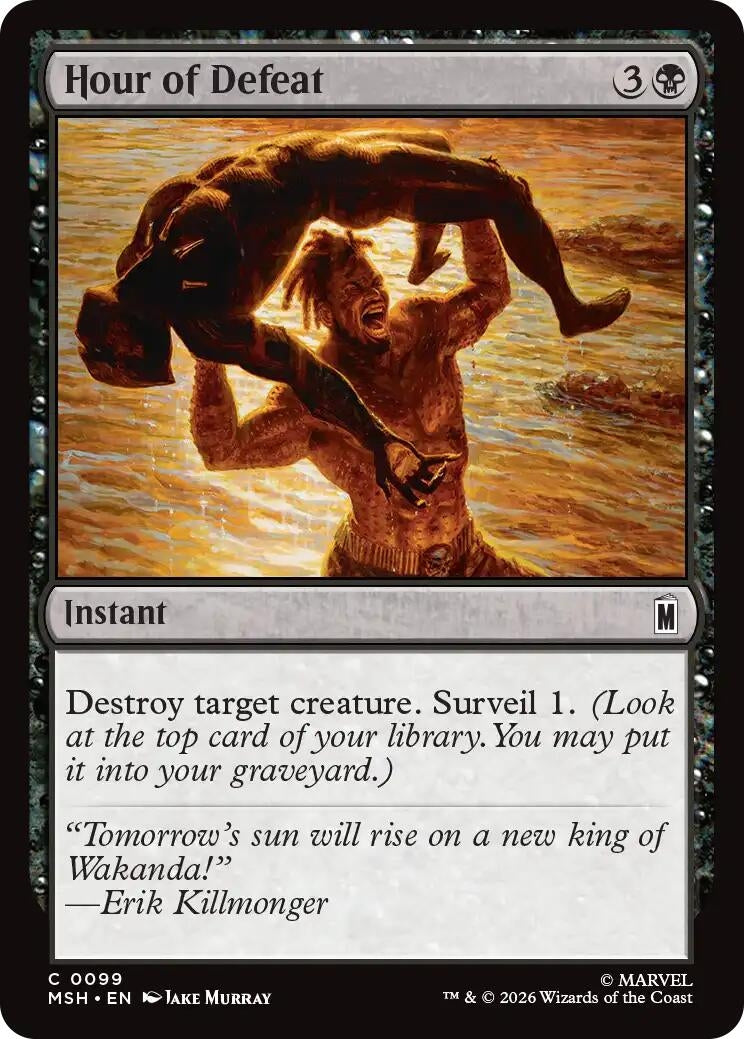 Image for Hour of Defeat [99] - Magic: The Gathering