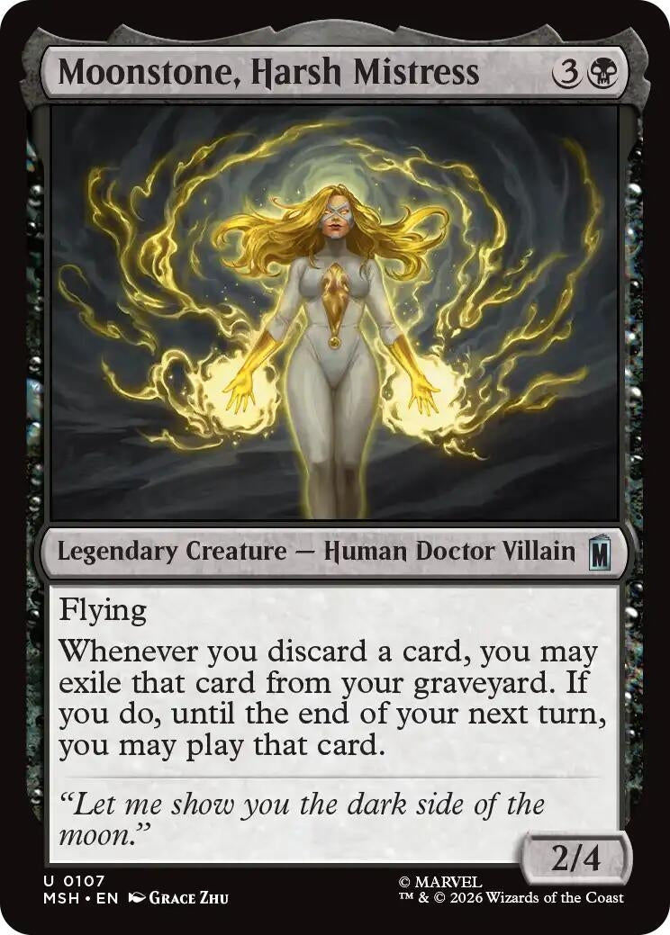 Image for Moonstone, Harsh Mistress [107] - Magic: The Gathering