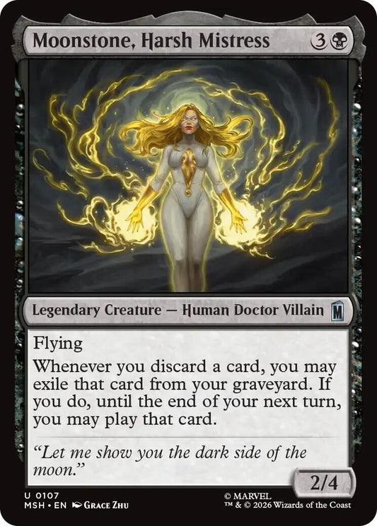 Image for Moonstone, Harsh Mistress [107] - Magic: The Gathering