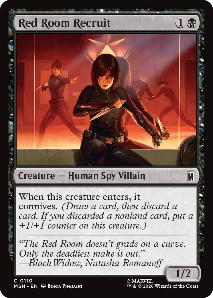 Image for Red Room Recruit [110] - Magic: The Gathering