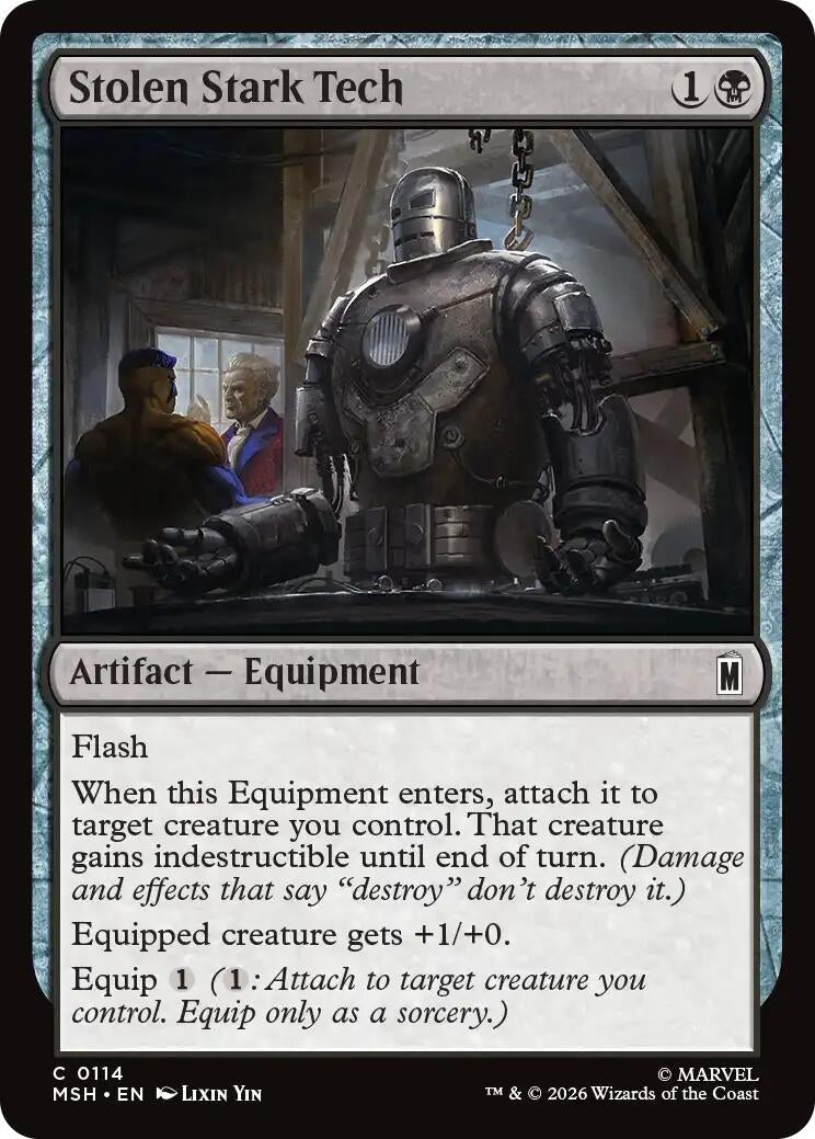 Image for Stolen Stark Tech [114] - Magic: The Gathering