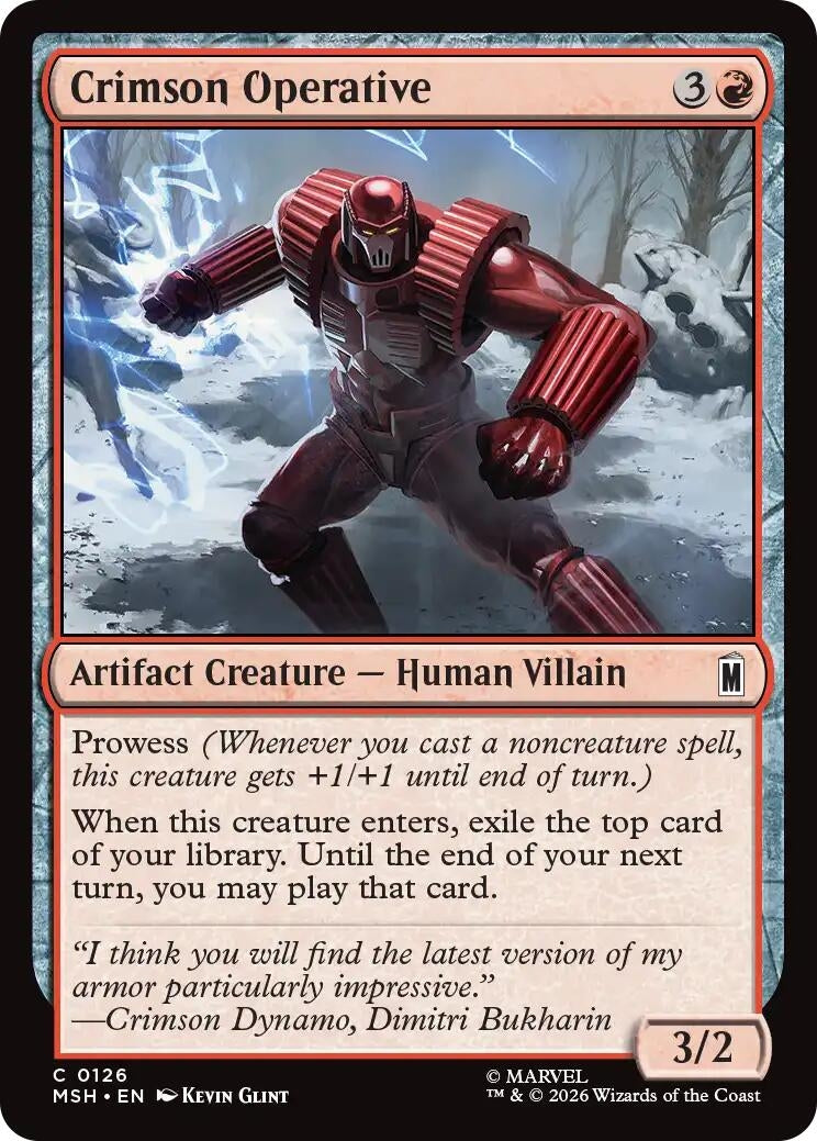 Image for Crimson Operative [126] - Magic: The Gathering