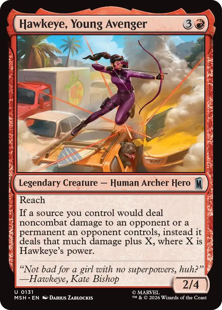 Image for Hawkeye, Young Avenger [131] - Magic: The Gathering