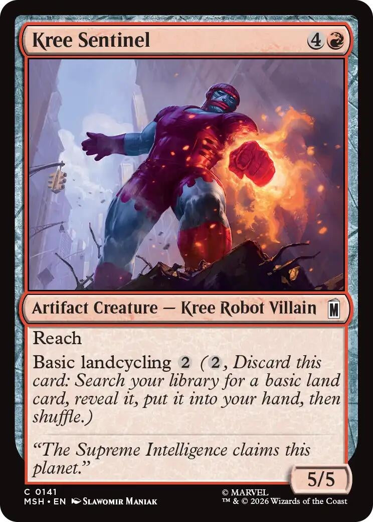 Image for Kree Sentinel [141] - Magic: The Gathering