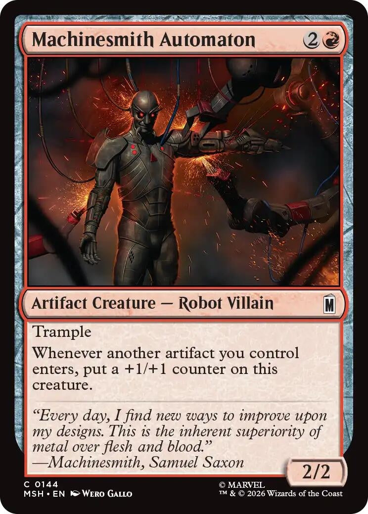 Image for Machinesmith Automaton [144] - Magic: The Gathering