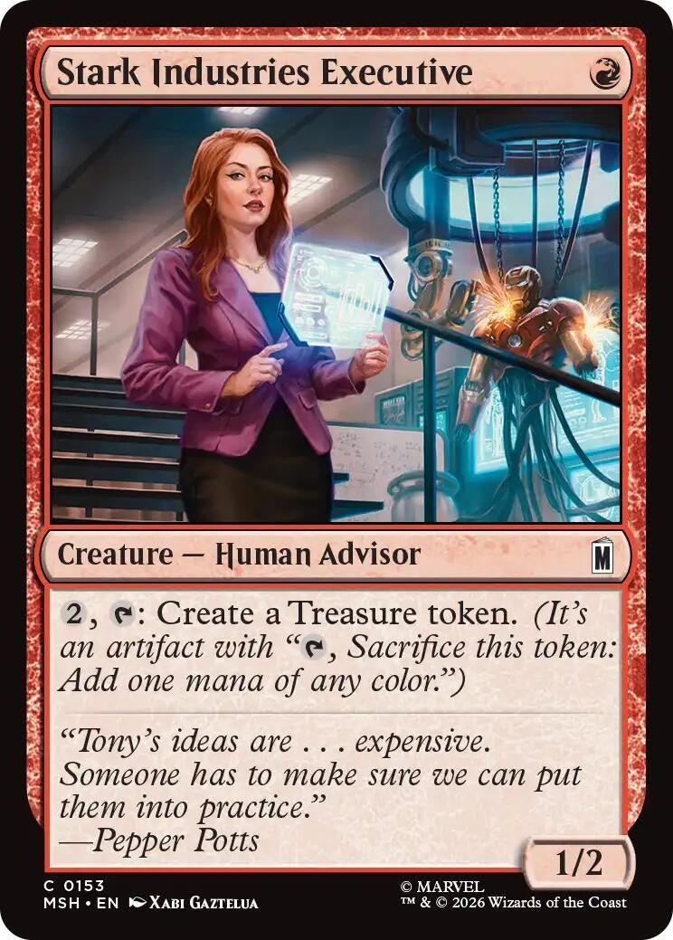 Image for Stark Industries Executive [153] - Magic: The Gathering