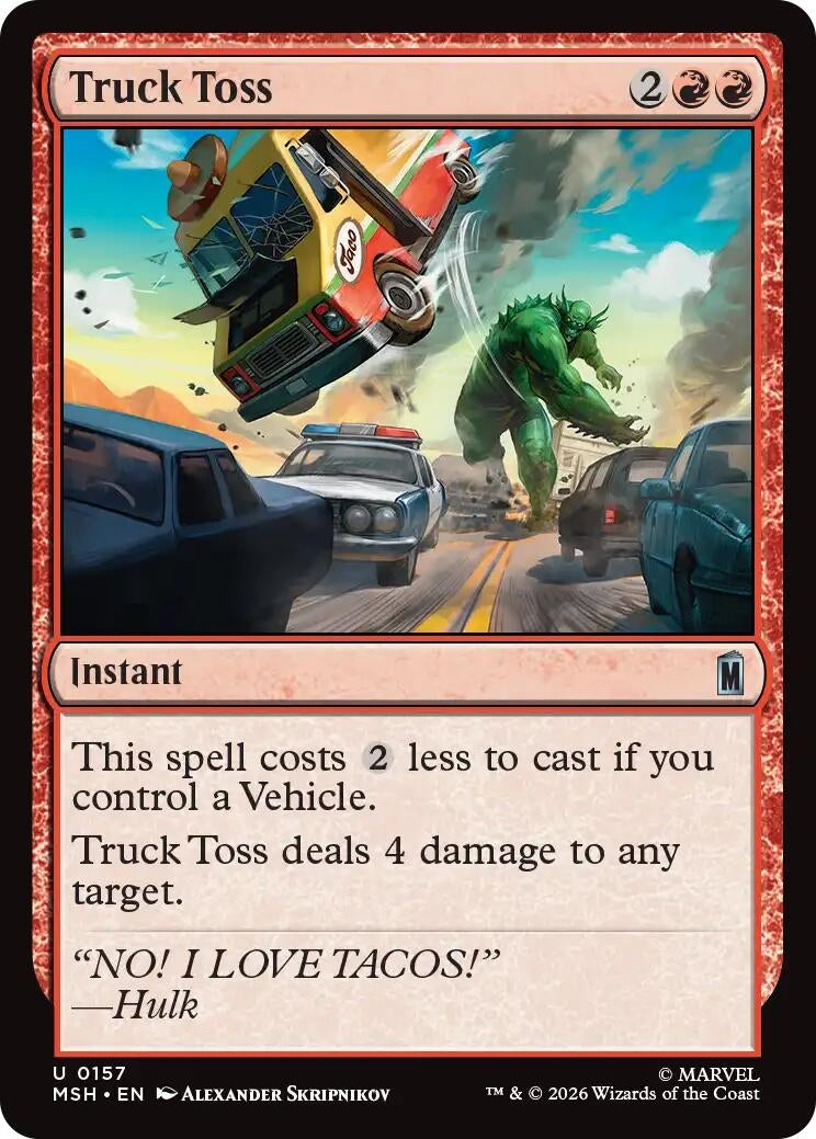 Image for Truck Toss [157] - Magic: The Gathering