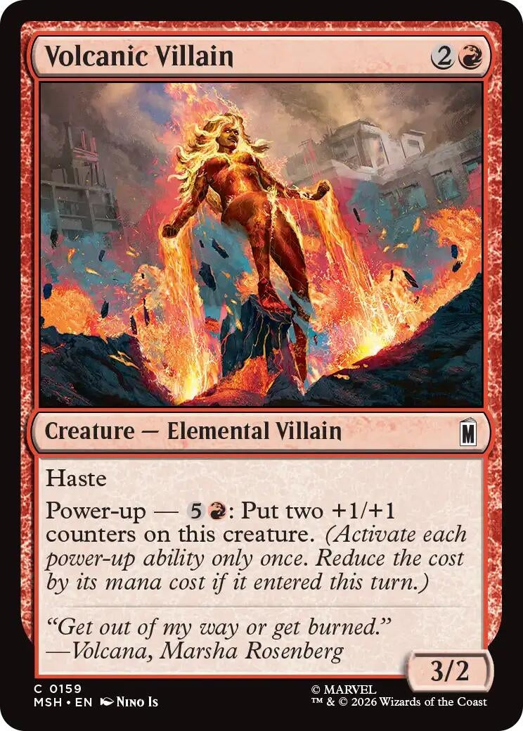 Image for Volcanic Villain [159] - Magic: The Gathering