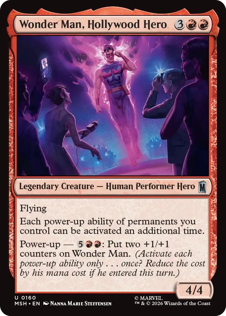 Image for Wonder Man, Hollywood Hero [160] - Magic: The Gathering
