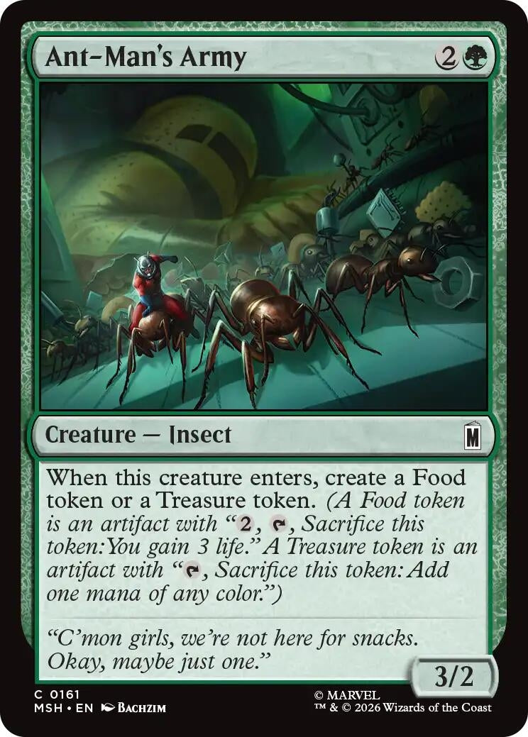 Image for Ant-Man's Army [161] - Magic: The Gathering