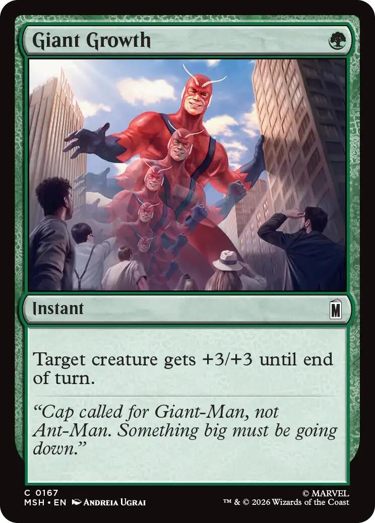 Image for Giant Growth [167] - Magic: The Gathering