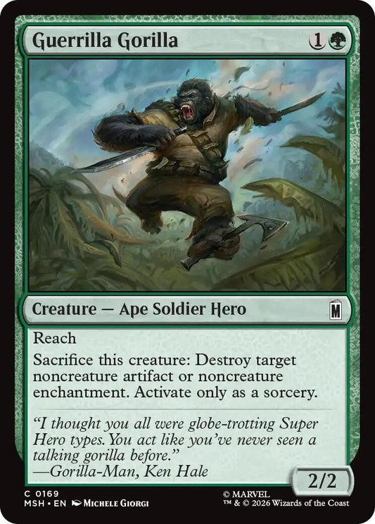 Image for Guerrilla Gorilla [169] - Magic: The Gathering