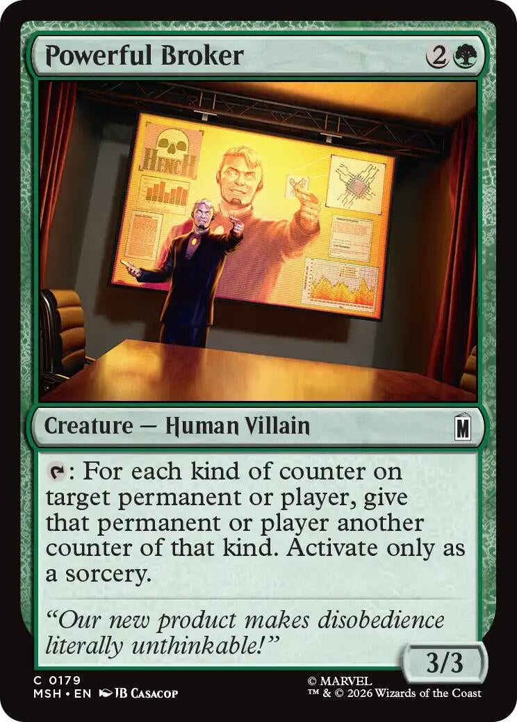Image for Powerful Broker [179] - Magic: The Gathering