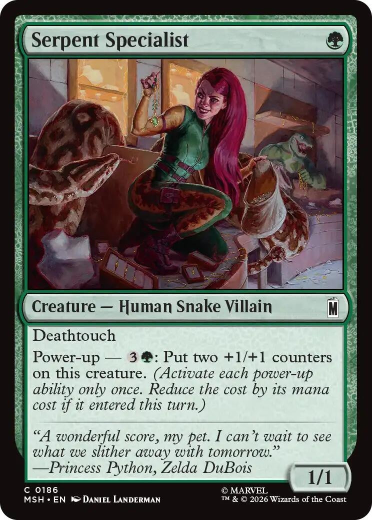 Image for Serpent Specialist [186] - Magic: The Gathering