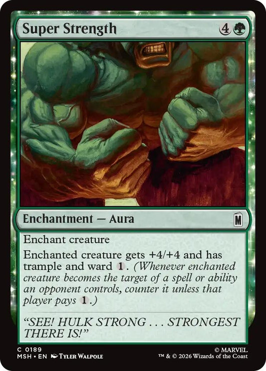 Image for Super Strength [189] - Magic: The Gathering