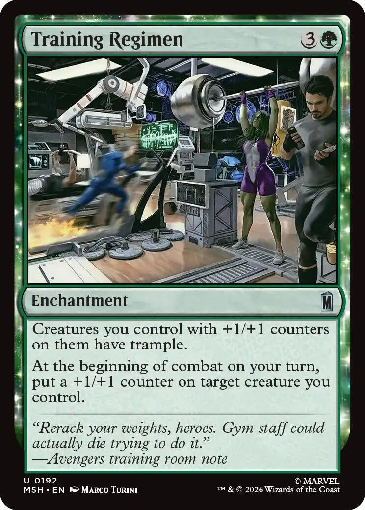 Image for Training Regimen [192] - Magic: The Gathering