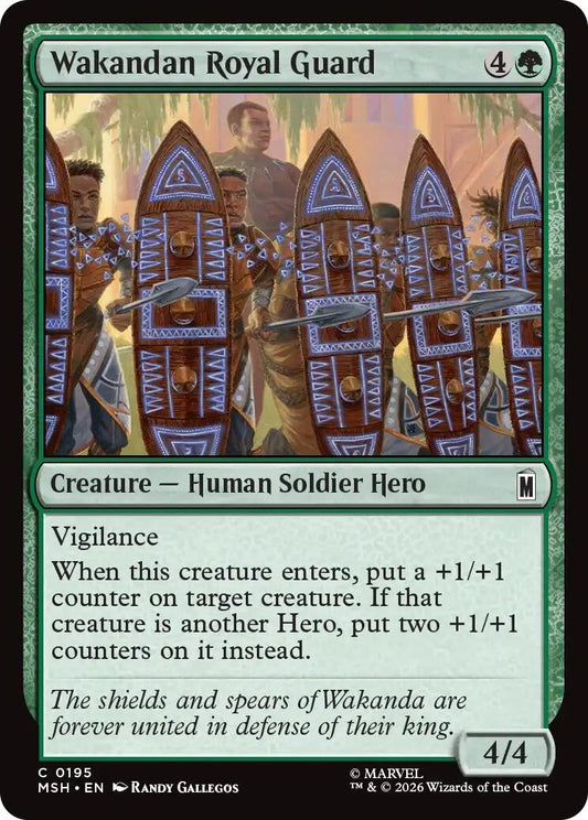 Image for Wakandan Royal Guard [195] - Magic: The Gathering