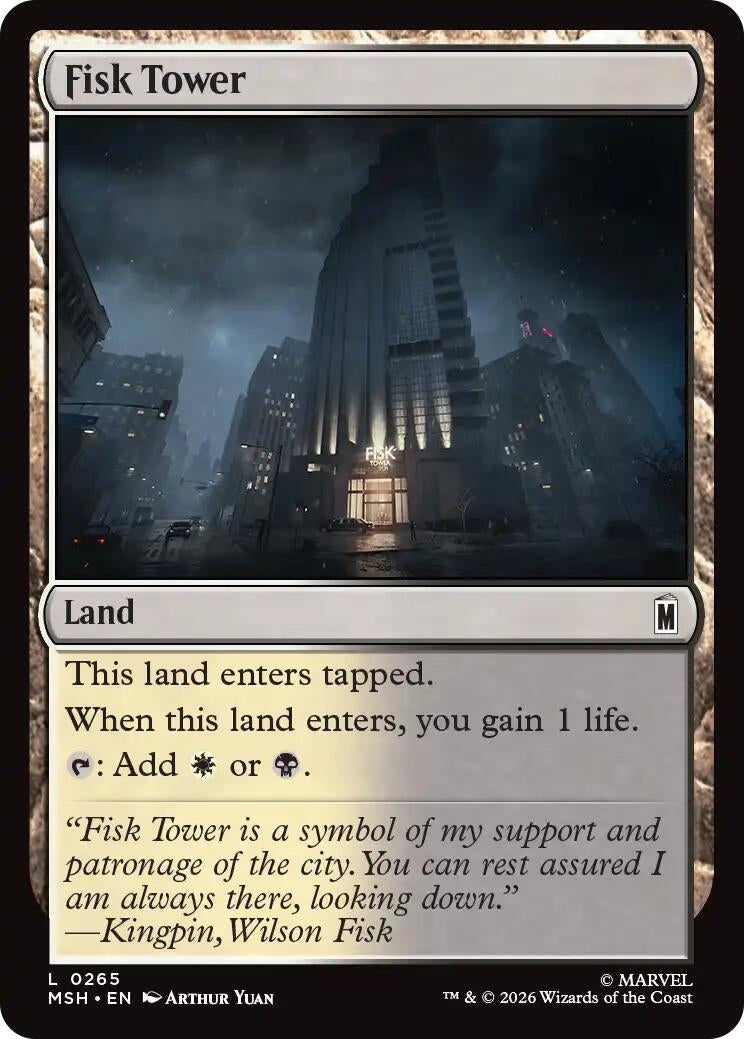 Image for Fisk Tower [265] - Magic: The Gathering