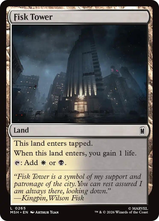 Image for Fisk Tower [265] - Magic: The Gathering